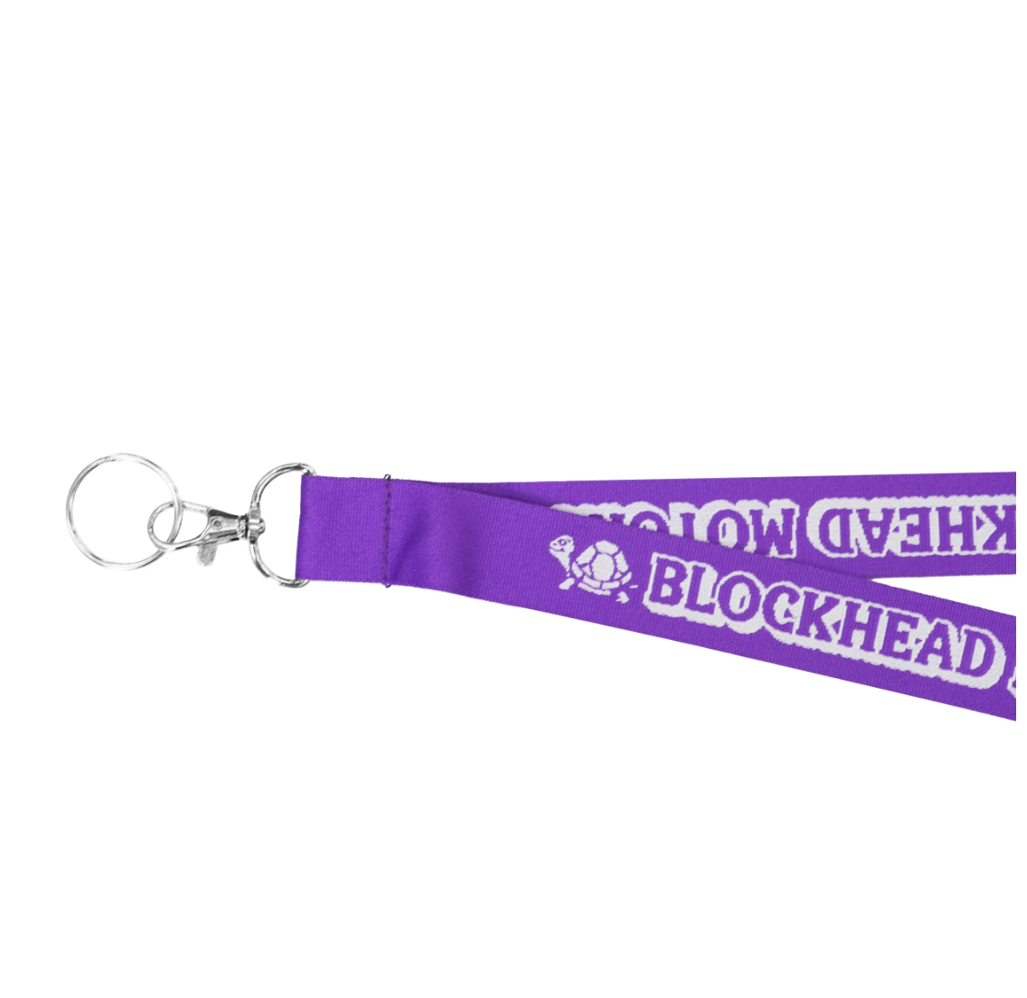 BHM899 BLOCKHEAD MOTORS ネックストラップ【パープル】 | GAGA